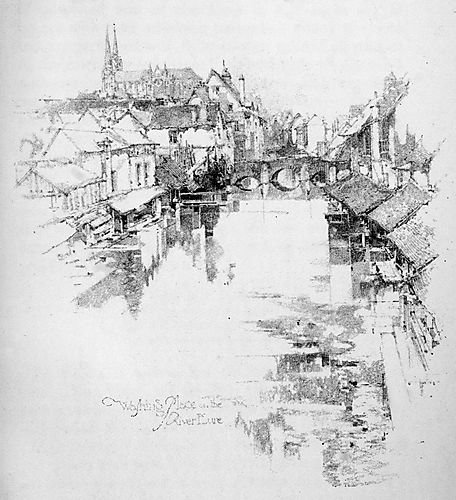 View from the River Eure