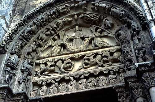 Left Portal- Tympanum