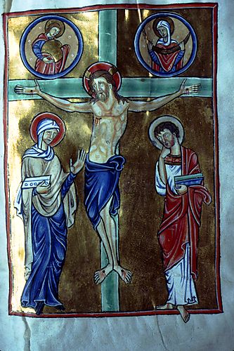 f. 70: Crucifixion