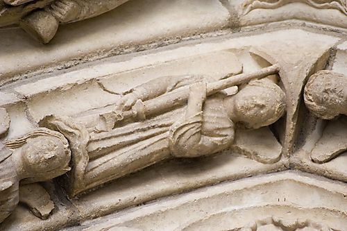 Inner archivolt - Central: Detail