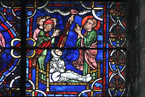 18:  Andrew raises a man from the dead