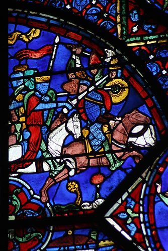 4. Charlemagne battles the Saracens