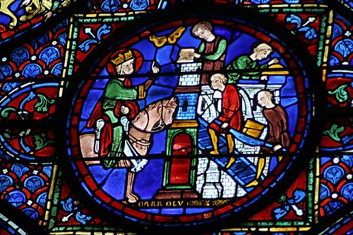 13. Charlemagne orders the construction of a church