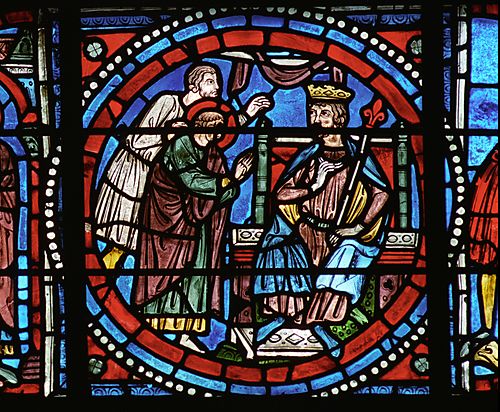 8. Pantaleon before the Emperor Maximian