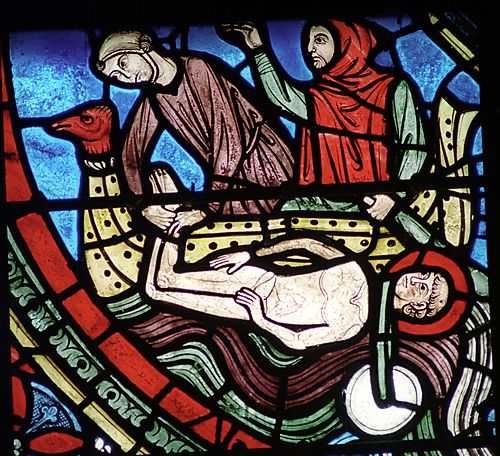 12. Pantaleon is thrown into the sea