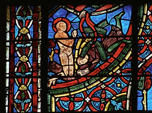 19. The wheel breaks