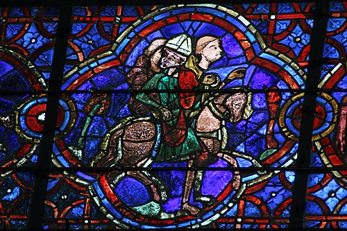 13:  Becket on horseback 