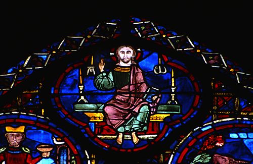 27:  Christ between Alpha and  Omega