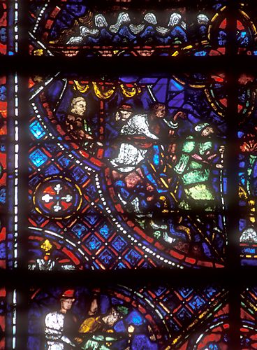 15:   The passengers disembark