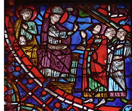 13: Germain preaches