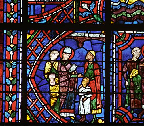11:  Apollinare heals a blind child