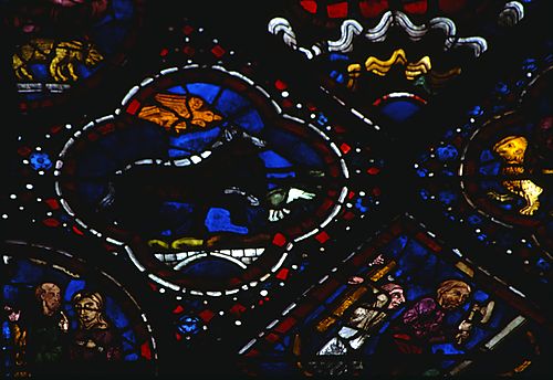 16: The animals arrive to enter the Ark