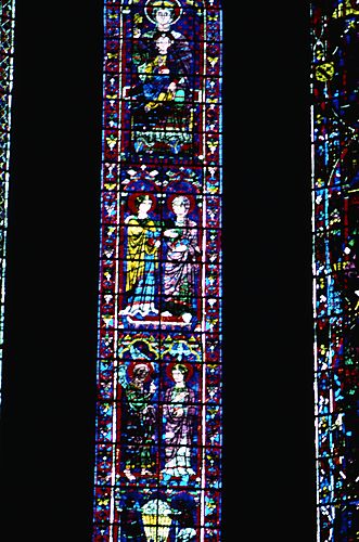 Annunciation, Visitation, Virgin and Child