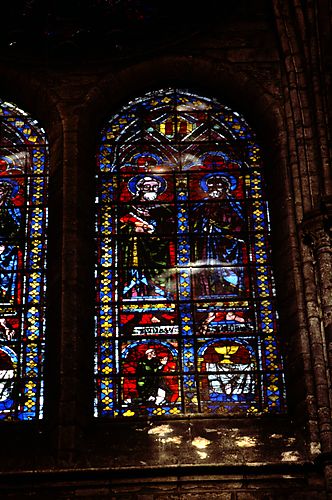 Donor: unidentified cleric, and Jude and Thomas