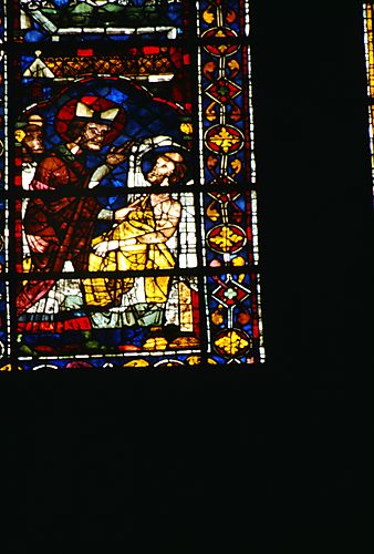 Laumer visited by the Bishop of Chartres