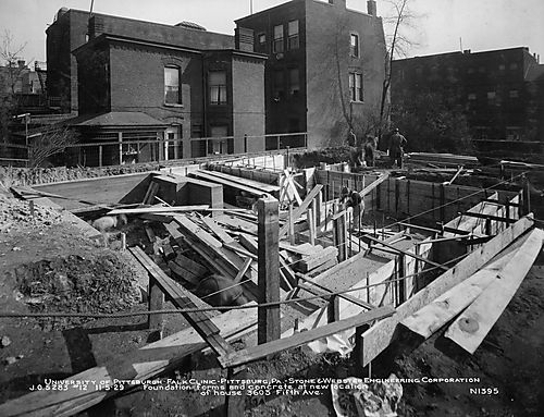 Foundation Being Built for House