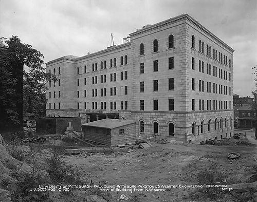 Construction of the Falk Clinic