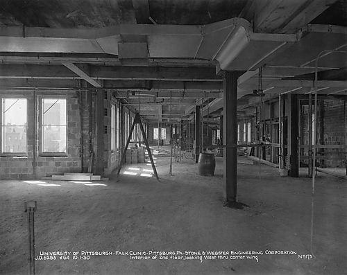 Construction of the Falk Clinic Interior
