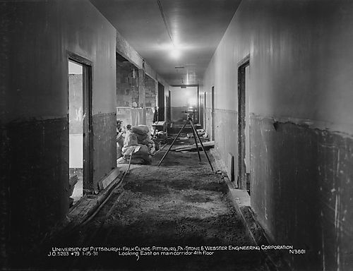 Construction of the Falk Clinic Interior