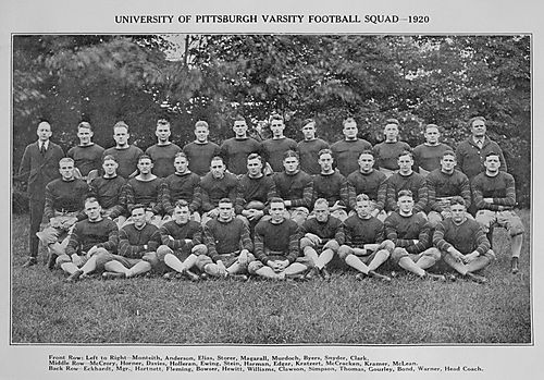 1920 Pitt Panthers Football Team