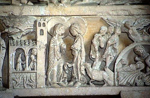 North portal of the Nave: Tympanum - Upper