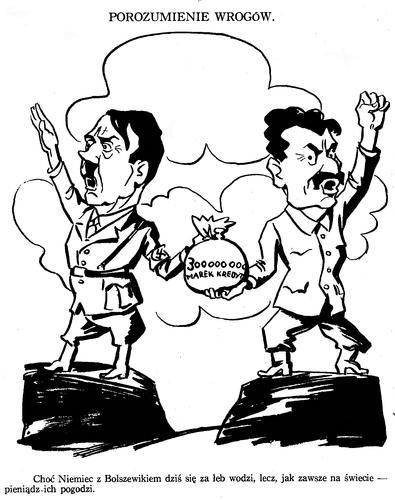 "Enemies' Agreement." (Porozumienie Wrogów.)