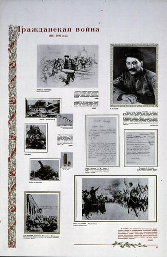 "The Civil War 1918-1920" (Grazhdanskaia voina 1918-1920 gody)