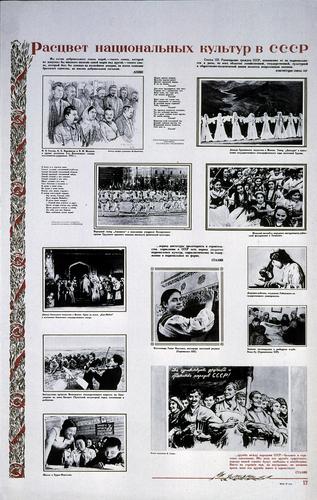 "The Growth of Nationality Cultures in the SSSR" (Rastvet natsional'nykh kul'tur v SSSR)