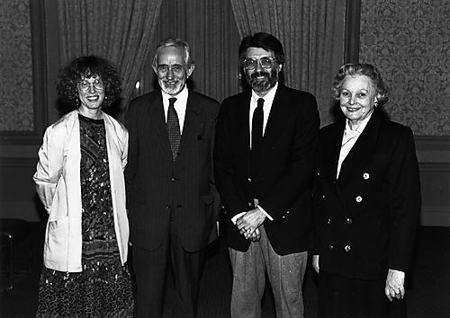 Rosenberg at a Nationality Rooms Program event