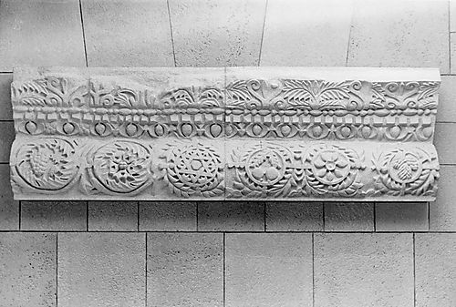 Capernaum frieze in the Israel Heritage Room