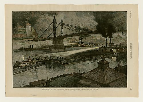 Making up a Tow by Searchlight