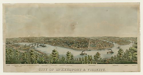 City of McKeesport and Vicinity, 1893