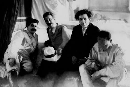 [I. V. Stalin, A. I. Rykov, G. E. Zinov'ev]