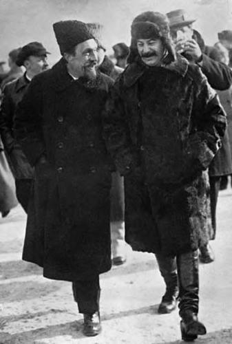 [I. V. Stalin and A. I. Rykov]