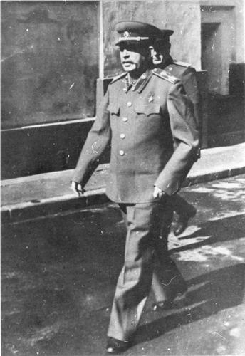 [Stalin on his way to Red Square]