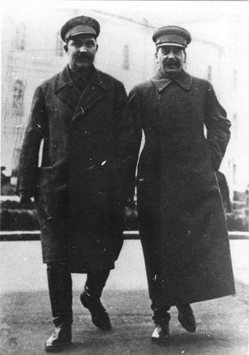 [Stalin and L. Kaganovich in the Kremlin]