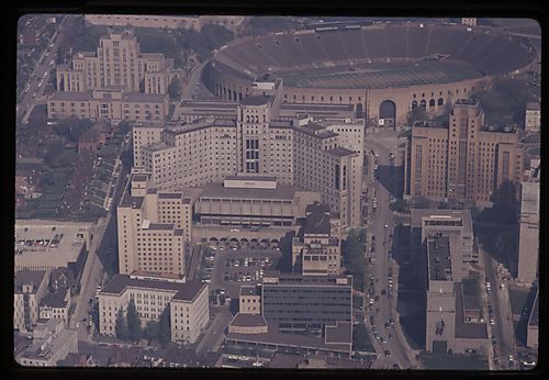 Aerial View of Presbyterian Hospital
