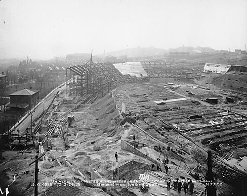 Pitt Stadium Takes Shape, Part 1