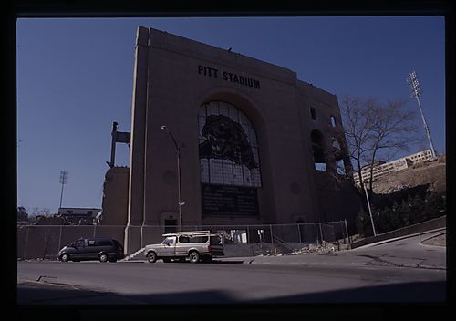 Demolition of Pitt Stadium