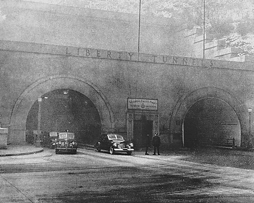North End of the Liberty Tunnels