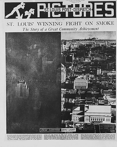 Saint Louis Winning Fight on Smoke