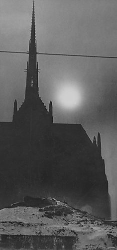 Church in Midday Darkness