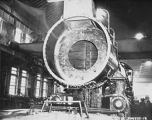 Norfolk and Western Railroad Engine #1100