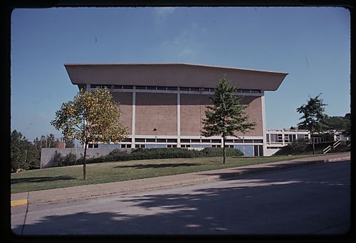 Trees Hall side view