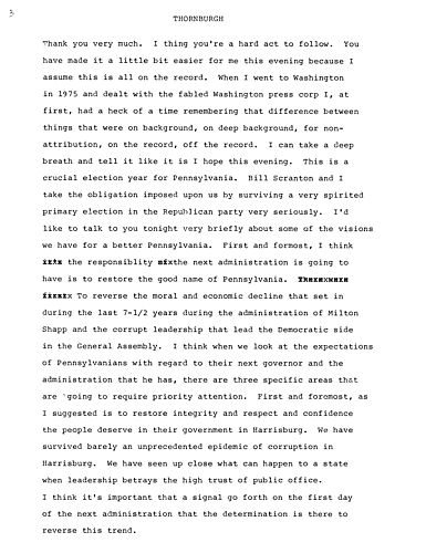 Debate II: Transcript