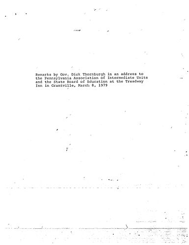 PA Association of Intermediate Units/State Board of Education, Grantville, PA