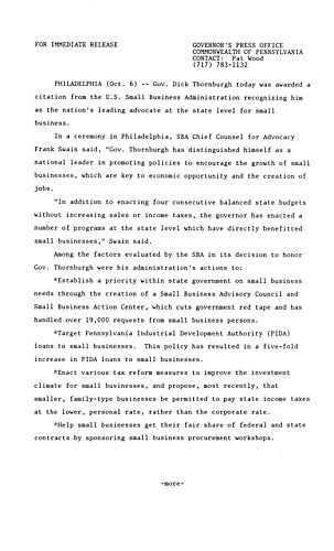 Citation from U.S. Small Business Administration,