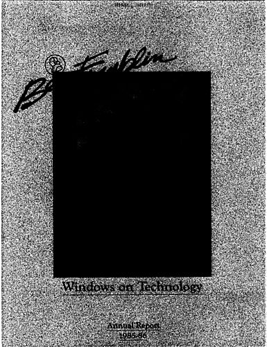 "Windows on Technology" annual report 1985-1986