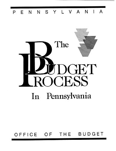 "Budget process in Pennsylvania"