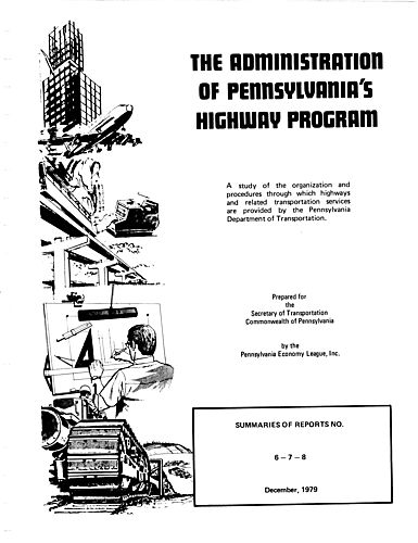 "Administration of Pennsylvania's Highway Program: Summaries of Reports, No. 6, 7, and 8"